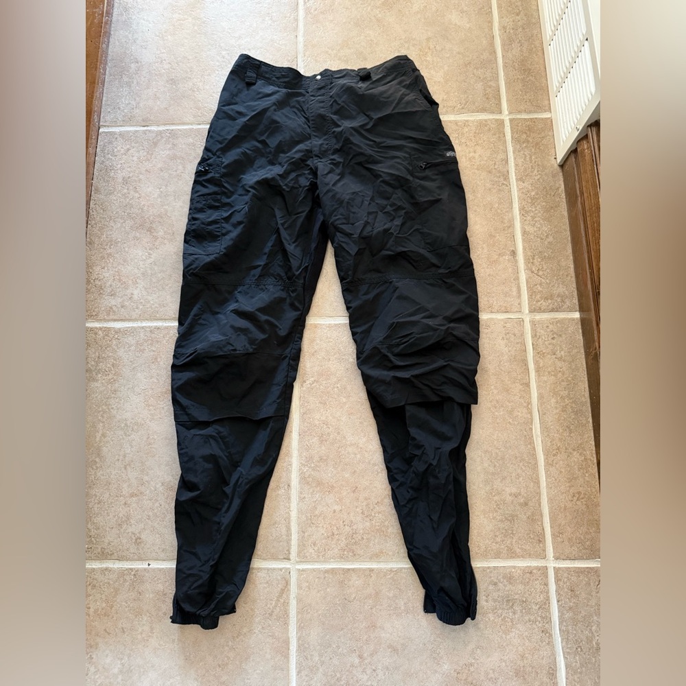 Men’s tech pants mocean brand black size XL